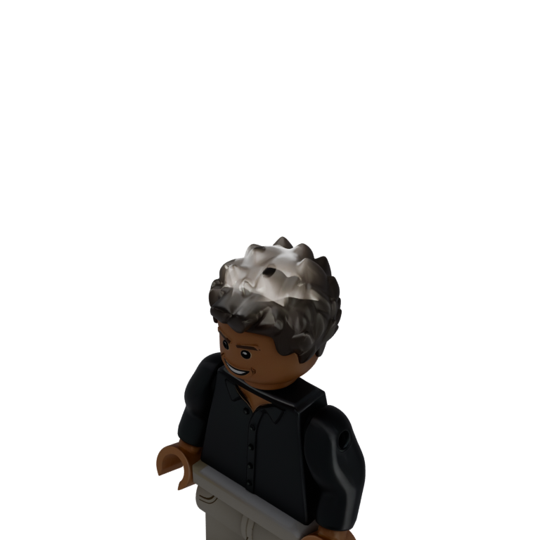 Personalised brick figure